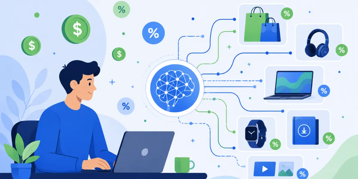 Affiliate Marketing Với AI 2026 - Hướng dẫn chọn sản phẩm và tối ưu conversion bằng trí tuệ nhân tạo