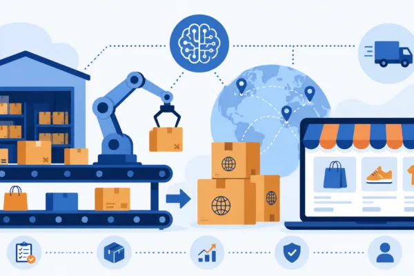 Dropshipping 2026 voi AI tu dong hoa tim san pham va cham soc khach hang