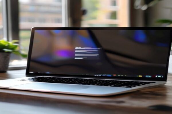 Màn hình laptop hiển thị ChatGPT trích dẫn website, ánh sáng tự nhiên